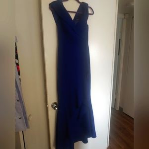 Royal blue formal gown